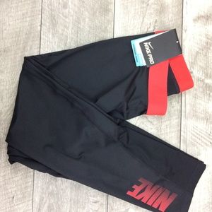 Nike Pro Cool Dri-Fit Capri Workout Leggings #YB6